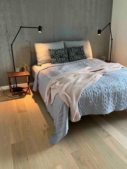 Bo Med Stil Og Udsigt Til Aarhus Lystbadehavn Apartment Bagian luar foto